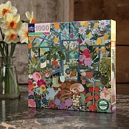 美國eeBoo 1000片拼圖 - 英式溫室 ( English Greenhouse 1000 Piece Puzzle )