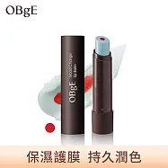 【OBgE】心情按鈕護唇膏3g(自然紅)
