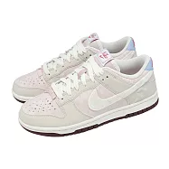 Nike 休閒鞋 Wmns Dunk Low 女鞋 灰 粉紅 情人節 IQ1145-610 24.5cm GREY/PINK