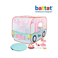 【Battat】遊戲帳篷- 粉紅糖霜甜點巴士