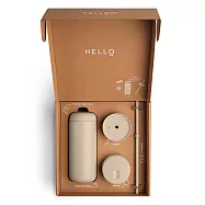 【FELLOW】474ml 禮盒組V3 卡特隨行真空陶瓷咖啡保溫杯 一杯三蓋 Carter Kit 米色