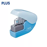 PLUS 4枚無針釘書機 藍