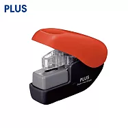 PLUS 4枚無針釘書機 紅/黑