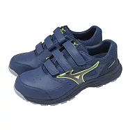 Mizuno 美津濃 工作鞋 Prime Fit LS III 21L 男鞋 焊接 木工 藍 止滑 F1GA2662-14 25cm NAVY/YELLOW