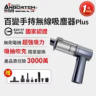 安伯特】百變手持無線吸塵器PLUS(國家認證 一年保固) 無刷電機 吸充吹抽 除塵 抽真空 車家兩用