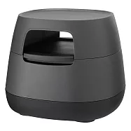 POAPEL 多功能移動式收納邊桌(不含木托盤) 深邃灰(不含木托盤)