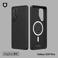 犀牛盾 Samsung Galaxy S26+ SolidX MagSafe兼容 強化吸震緩衝防摔磁吸手機殼- 經典黑
