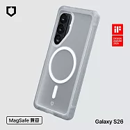 犀牛盾 Samsung Galaxy S26 AirX MagSafe兼容 極致氣墊緩衝磁吸防摔手機殼- 流變灰