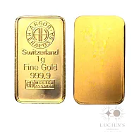 黃金金條-賀利氏Heraeus國際金條1公克