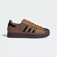 Adidas 愛迪達 Superstar II [JR6990] 男 運動休閒鞋 貝殼鞋 舒適 穿搭 棕黑 27.5cm 棕/黑