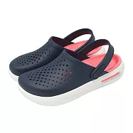 Crocs 洞洞鞋 InMotion Clog 男女鞋 舒樂克駱格 海軍藍 番石榴粉 卡駱馳 2099645DE 24cm NAVY/GUAVA