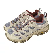 Merrell 登山鞋 Moab 3 男鞋 米 紫 戶外 機能 越野 黃金大底 ML00003589 27.5cm LOST LILAC