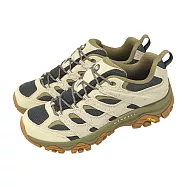 Merrell 登山鞋 Moab 3 男鞋 米 黑 戶外 機能 越野 黃金大底 ML00003590 26cm BELUGA/BLUFF
