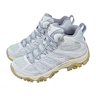 Merrell 登山鞋 Moab 3 Mid WP 女鞋 紫米 防潑水 中筒 黃金大底 ML00003603 25.5cm VERBENA