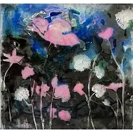 【玲廊滿藝】李佳燕-粉色小花22x22cm