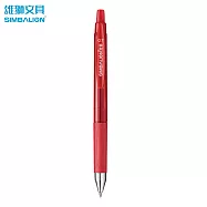 雄獅 GL-533 速乾中性筆 0.7 紅
