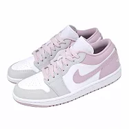 Nike 休閒鞋 W Air Jordan 1 Low 女鞋 男鞋 粉紅灰 喬丹 AJ1 DC0774-606 25.5cm PINK/GREY