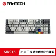 FANTECH MAXFIT AIR99 95%三模矮軸RGB無線機械鍵盤(MK916)-紅軸