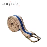 【yogiTalki】MIT Hug系列 瑜珈墊專用絕美葫蘆扣收納織帶(三色任選) 卡其藍