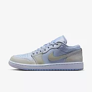 Nike 耐吉 WMNSJordan 1 Low SE [IM5129-010] 女 運動休閒鞋 低筒 噴漆 藍灰 25cm 藍/灰