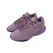 Nike 籃球鞋 LeBron 21 XXI GS 大童 女鞋 紫 黃 詹姆斯 氣墊 FZ7189-500 23cm PURPLE/YELLOW