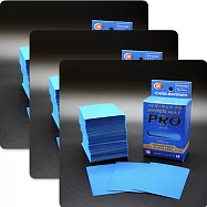 KMC PRO 第二層 藍色 卡套 牌套 (66mm*91mm) 100枚 日本製 寶可夢 (3包共300枚)