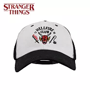 官方授權|STRANGER THINGS 怪奇物語系列|Dustin同款經典戰備棒球帽(代理商公司貨) Hellfire Club
