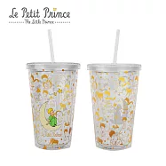 【Le Petit Prince 小王子】CR4362 翻滾者-觀星塑膠吸管杯