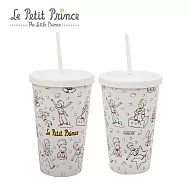 【Le Petit Prince 小王子】CR4360 翻滾者-奇妙的漫遊者塑膠吸管杯