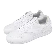 Mizuno 美津濃 高爾夫球鞋 City Wind GS 男鞋 白 皮革 復古 緩震 51GM2622-05 28cm WHITE/WHITE