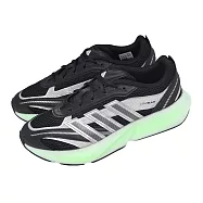 adidas 愛迪達 慢跑鞋 Lightblaze Glow 男鞋 黑 銀 綠 緩衝 運動鞋 JP6321 28.5cm BLACK/WHITE