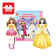 韓國《Ariati》 -- 磁性遊戲書-換裝娃娃Jenny&Hanny ☆