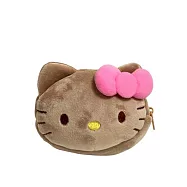 Sanrio 三麗鷗【Hello Kitty】奶茶絨毛零錢包