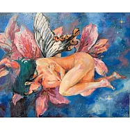 【玲廊滿藝】胡令豪-《夢蝶之境》53x65cm