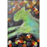 【玲廊滿藝】陳怡君-樂。園26x17cm