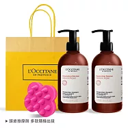 L&rsquo;OCCITANE 歐舒丹 經典草本洗髮乳(500mlX2)送頭皮按摩刷-多款任選-公司貨 修護X2