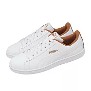 Puma 休閒鞋 Up 男鞋 白 棕 皮革 低筒 運動鞋 372605-56 28.5cm WHITE/BROWN