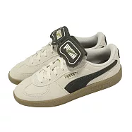 Puma 休閒鞋 Palermo Premium Suede 男女鞋 米 黑 麂皮 德訓鞋 402350-04 24cm BEIGE/BLACK
