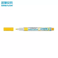 雄獅 NO.600 細字奇異筆 黃