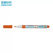 雄獅 NO.600 細字奇異筆 橘