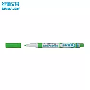 雄獅 NO.600 細字奇異筆 黃綠