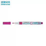 雄獅 NO.600 細字奇異筆 粉紅色