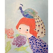 【玲廊滿藝】陳靜智-花開富貴65x53cm