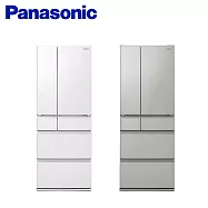 Panasonic 國際牌 日製601L六門全平面鋼板變頻電冰箱NR-F601XT -含基本安裝+舊機回收 瓷釉灰(C1)
