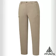 【ATUNAS 歐都納】男款蚊瘋不動彈性長褲/大尺碼A1PA2511M- M 卡其