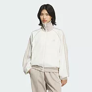 Adidas 愛迪達 Stsv Track Top [KF8282] 女 立領外套 休閒穿搭 運動外套 米 白 XS 米/白