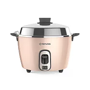TATUNG大同 6人份 奶霜粉 不鏽鋼配件電鍋 /組 TAC-06R-MBI