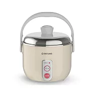 TATUNG大同 220V異電壓 3人份奶茶色不鏽鋼配件電鍋 /台 TAC-03D-DV2BI