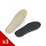 糊塗鞋匠 優質鞋材 C176 兒童牛皮鞋墊 3雙 M 20cm
