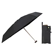 【官方直營】日本Wpc.極致遮陽UVO五層傘布輕巧便攜遮光降溫傘 黑色